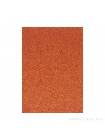 ΑΦΡΩΔΕΣ ΦΥΛΛΟ GLITTER ORANGE Α4 210x297mm  2,0 mm