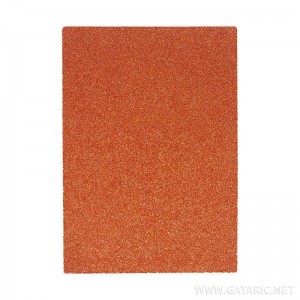 ΑΦΡΩΔΕΣ ΦΥΛΛΟ GLITTER ORANGE Α4 210x297mm 2,0 mm