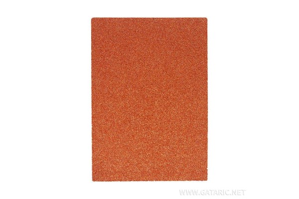ΑΦΡΩΔΕΣ ΦΥΛΛΟ GLITTER ORANGE Α4 210x297mm  2,0 mm