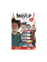 ΧΡΩΜΑΤΑ ΠΡΟΣΩΠΟΥ MASK UP PARTY CARIOCA  SET 6 ΧΡΩΜΑΤΑ