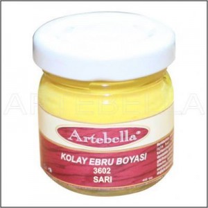 ΧΡΩΜΑΤΑ ΜΑΡΜΑΡΟΓΡΑΦΙΑΣ 40CC ΚΙΤΡΙΝΟ  ARTEBELLA