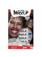 ΧΡΩΜΑΤΑ ΠΡΟΣΩΠΟΥ METALLIC  CARIOCA FACE PAINT  ΣΕΤ 6 ΤΕΜ
