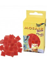 ΨΗΦΙΔΕΣ  ΜΩΣΑΪΚΑ ΠΛΑΚΑΚΙΑ 200gr 300τεμ  10X10MM ΚΟΚΚΙΝΟ