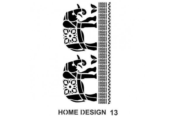 ΣΤΕΝΣΙΛ 35Χ50 HDS13 HOME DESING STENCILS ARTEBELLA