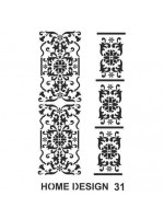ΣΤΕΝΣΙΛ 35Χ50 HDS31 HOME DESING STENCILS ARTEBELLA