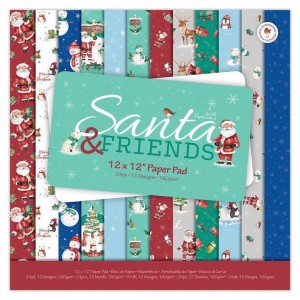 ΜΠΛΟΚ ΧΑΡΤΙ SCRAPBOOKING 12Χ12 24ΤΕΜ - SANTA AND FRIENDS ΜΠΛΟΚ ΧΑΡΤΙ SCRAPBOOKING 12Χ12 24ΤΕΜ - SANTA AND FRIENDS