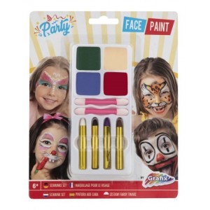 ΣΕΤ ΖΩΓΡΑΦΙΚΗΣ ΠΡΟΣΩΠΟΥ FACE PAINTING ΜΙΚΡΟ