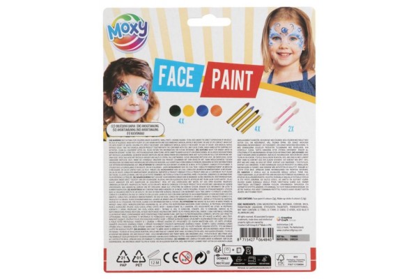 ΣΕΤ ΖΩΓΡΑΦΙΚΗΣ ΠΡΟΣΩΠΟΥ FACE PAINTING ΜΙΚΡΟ