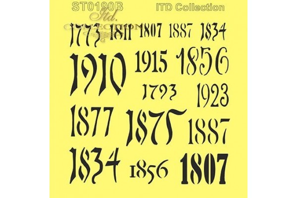 ΣΤΕΝΣΙΛ 16Χ16 ST0190B