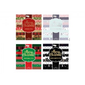 ΜΠΛΟΚ SCRAPBOOKING 15X15CM 30Φ ΧΡΙΣΤΟΥΓΕΝΝΙΑΤΙΚΟ ΜΠΛΟΚ SCRAPBOOKING 15X15CM 30Φ ΧΡΙΣΤΟΥΓΕΝΝΙΑΤΙΚΟ