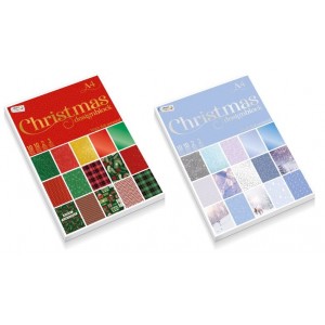 ΜΠΛΟΚ SCRAPBOOKING Α4 ΧΡΙΣΤΟΥΓΕΝΝΙΑΤΙΚΟ 25Φ, 120120GSM/270GSM, 2 ΣΧΕΔΙΑ ΜΠΛΟΚ SCRAPBOOKING Α4 ΧΡΙΣΤΟΥΓΕΝΝΙΑΤΙΚΟ 25Φ, 120120GSM/270GSM, 2 ΣΧΕΔΙΑ