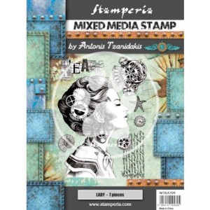 ΣΦΡΑΓΙΔΑ ΣΙΛΙΚΟΝΗΣ STAMPERIA 15X20CM - SEA WORLD LADY ΣΦΡΑΓΙΔΑ ΣΙΛΙΚΟΝΗΣ STAMPERIA 15X20CM - SEA WORLD LADY