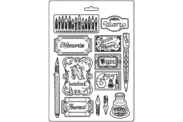 ΚΑΛΟΥΠΙ ΣΙΛΙΚΟΝΗΣ STAMPERIA Α4 - INK AND LABELS
