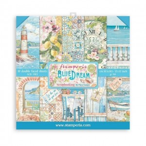 ΜΠΛΟΚ SCRAPBOOKING STAMPERIA 30,5Χ30,5CM 10Φ DOUBLE FACE - BLUE DREAM ΜΠΛΟΚ SCRAPBOOKING STAMPERIA 30,5Χ30,5CM 10Φ DOUBLE FACE - BLUE DREAM