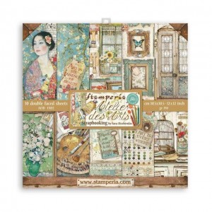 ΜΠΛΟΚ SCRAPBOOKING STAMPERIA 30,5Χ30,5CM 10Φ DOUBLE FACE - ATELIER DES ARTS ΜΠΛΟΚ SCRAPBOOKING STAMPERIA 30,5Χ30,5CM 10Φ DOUBLE FACE - ATELIER DES ARTS