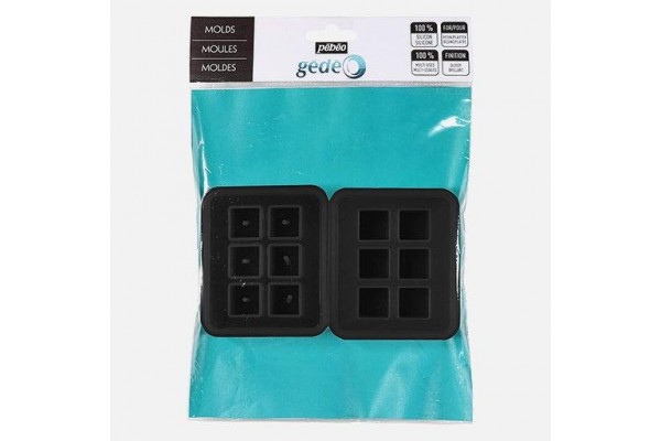 ΣΕΤ ΚΑΛΟΥΠΙΑ ΣΙΛΙΚΟΝΗΣ Κύβοι 2ΤΕΜ PEBEO GEDEO MOULDING