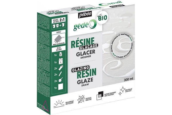 ΡΗΤΙΝΗ ΥΓΡΟ ΓΥΑΛΙ 40% bio 300ml GEDEO PEBEO BIO