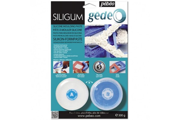 ΣΙΛΙΚΟΝΗ ΤΑΧΕΙΑΣ ΠΗΞΕΩΣ 2 ΣΥΣΤΑΤΙΚΩΝ 300g GEDEO PEBEO
