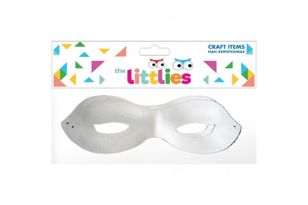 ΜΑΣΚΑ ΠΡΟΣΩΠΟΥ ΧΕΙΡΟΤΕΧΝΙΑΣ THE LITTLIES ΧΑΡΤΙΝΗ 185X82X40MM 2 ΤΜΧ.