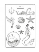 ΚΑΛΟΥΠΙ ΣΙΛΙΚΟΝΗΣ STAMPERIA Α4 - Songs of the Sea Mermaid