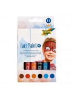 ΣΕΤ ΖΩΓΡΑΦΙΚΗΣ ΠΡΟΣΩΠΟΥ FACE PAINTING KIT II 6 ΧΡΩΜΑΤΑ