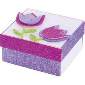 ΑΦΡΩΔΕΣ ΦΥΛΛΟ GLITTER MAGIC ΑΥΤΟΚΟΛΛΗΤΟ ΣΤΗΝ ΜΙΑ ΟΨΗ 20X29 5ΦΥΛΛΑ-5ΧΡΩΜΑΤΑ