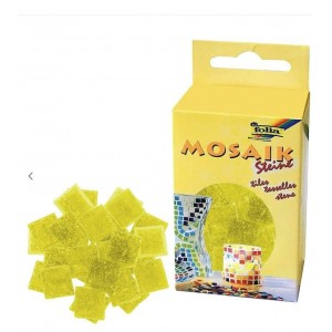 ΨΗΦΙΔΕΣ ΜΩΣΑΪΚΑ ΠΛΑΚΑΚΙΑ 200gr 300τεμ 10X10MM LEMON YELLOW ΨΗΦΙΔΕΣ ΜΩΣΑΪΚΑ ΠΛΑΚΑΚΙΑ 200gr 300τεμ 10X10MM LEMON YELLOW