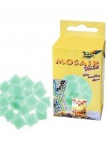 ΨΗΦΙΔΕΣ ΜΩΣΑΪΚΑ ΠΛΑΚΑΚΙΑ 200gr 300τεμ 10X10MM ΑΝΟΙΧΤΟ ΠΡΑΣΙΝΟ