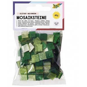 ΨΗΦΙΔΕΣ ΜΩΣΑΪΚΑ ΠΛΑΚΑΚΙΑ GLITTER MIX, 45G, 10X10MM, 190 ΤΕΜΑΧΙΑ, ΠΡΑΣΙΝΟ ΨΗΦΙΔΕΣ ΜΩΣΑΪΚΑ ΠΛΑΚΑΚΙΑ GLITTER MIX, 45G, 10X10MM, 190 ΤΕΜΑΧΙΑ, ΠΡΑΣΙΝΟ