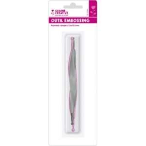 ΕΡΓΑΛΕΙΟ EMBOSSING ΜΕ 2 ΜΥΤΕΣ 3mm ΚΑΙ 5mm ΕΡΓΑΛΕΙΟ EMBOSSING ΜΕ 2 ΜΥΤΕΣ 3mm ΚΑΙ 5mm