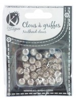 ΚΑΡΦΙΔΕΣ ΔΙΑΚΟΜΗΤΙΚΕΣ ΑΣΗΜΙ 10MM-30PCS