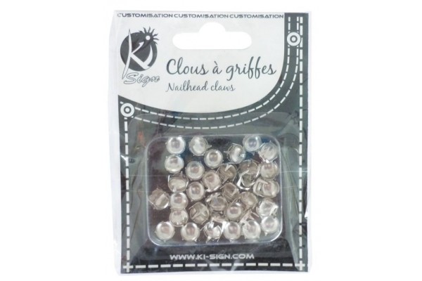 ΚΑΡΦΙΔΕΣ ΔΙΑΚΟΜΗΤΙΚΕΣ ΑΣΗΜΙ 10MM-30PCS