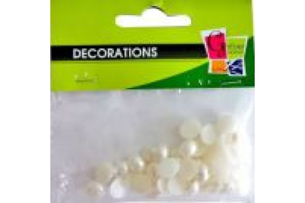 ΠΕΡΛΕΣ ΛΕΥΚΕΣ ΠΛΑΚΕ 48ΤΕΜ