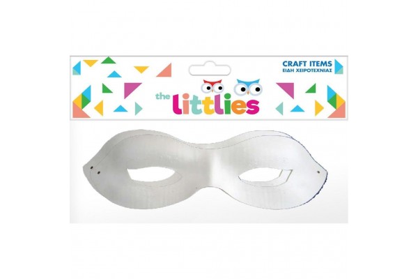 ΜΑΣΚΑ ΠΡΟΣΩΠΟΥ ΧΕΙΡΟΤΕΧΝΙΑΣ THE LITTLIES ΧΑΡΤΙΝΗ 185X82X40MM 2 ΤΜΧ.