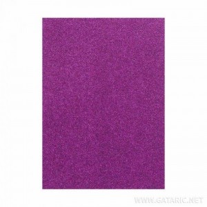 ΑΦΡΩΔΕΣ ΦΥΛΛΟ GLITTER PURPLE Α4 210x297mm 2,0 mm