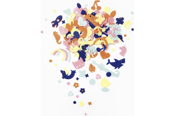 ΤΣΟΧΙΝΑ ΔΙΑΚΟΣΜΗΤΙΚΑ HAPPY SHAPES 170 ΤΕΜΑΧΙΑ