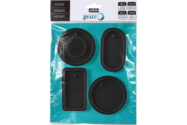 ΣΕΤ ΚΑΛΟΥΠΙΑ ΣΙΛΙΚΟΝΗΣ 4ΤΕΜ PEBEO GEDEO MOULDING