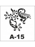 ΣΤΕΝΣΙΛ 20Χ20 A-15 ARTEBELLA ΓΩΝΙΑ ΛΟΥΛΟΥΔΙΑ