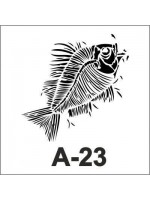 ΣΤΕΝΣΙΛ 20Χ20 A-23 ARTEBELLA ΨΑΡΙ
