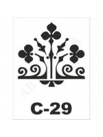 ΣΤΕΝΣΙΛ 15Χ20 C-29 ARTEBELLA