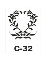 ΣΤΕΝΣΙΛ 15Χ20 C-32 ARTEBELLA