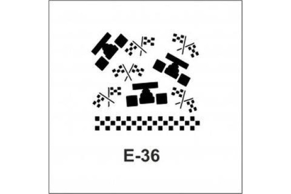 ΣΤΕΝΣΙΛ 10Χ10 Ε-36 ARTEBELLA FORMULA