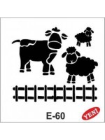 ΣΤΕΝΣΙΛ 10Χ10 Ε-60 ARTEBELLA ΦΑΡΜΑ