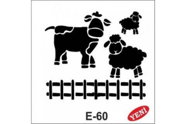ΣΤΕΝΣΙΛ 10Χ10 Ε-60 ARTEBELLA ΦΑΡΜΑ