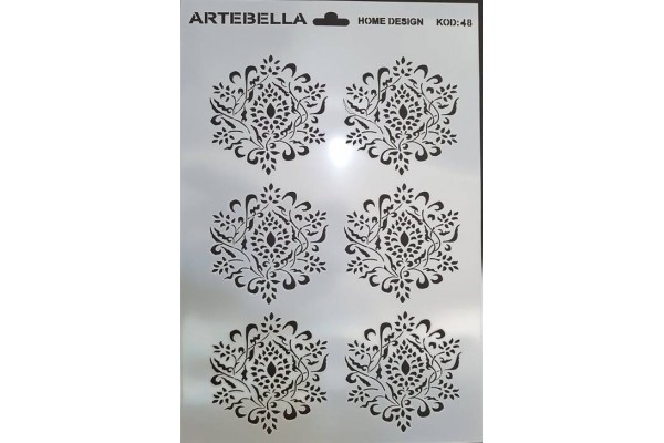 ΣΤΕΝΣΙΛ 35Χ50 HOME DESING STENCILS ARTEBELLA