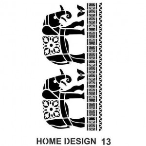 ΣΤΕΝΣΙΛ 35Χ50 HDS13 HOME DESING STENCILS ARTEBELLA