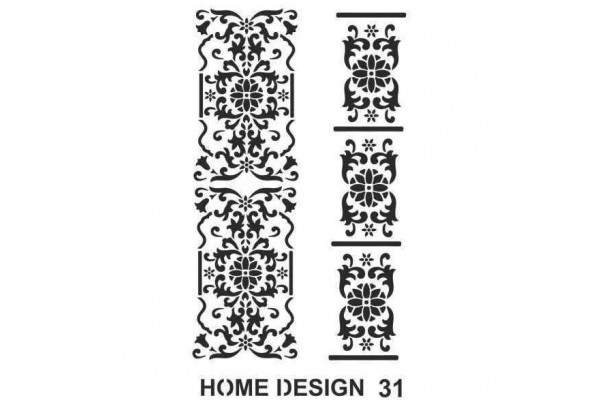 ΣΤΕΝΣΙΛ 35Χ50 HDS31 HOME DESING STENCILS ARTEBELLA