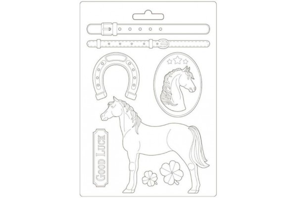 ΚΑΛΟΥΠΙ ΣΙΛΙΚΟΝΗΣ STAMPERIA Α4 - ROMANTIC HORSES