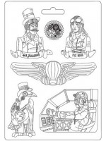 ΚΑΛΟΥΠΙ ΣΙΛΙΚΟΝΗΣ STAMPERIA Α4 - SIR VAGABOND AVIATOR FLY HIGH