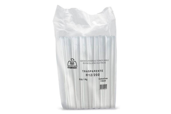 ΚΟΛΛΑ ΣΙΛΙΚΟΝΗΣ ΔΙΑΦΑΝΗ  Η12/20cm 50τεμ/1kg